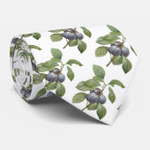  voedingsvruchten, Paarse tuinplassen van Redoute Stropdas (Opgerold)