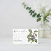  voedingsvruchten, Paarse tuinplassen van Redoute Visitekaartje (Staand voorkant)