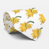  voedingsvruchten, tropische bananen van Redoute Stropdas (Opgerold)