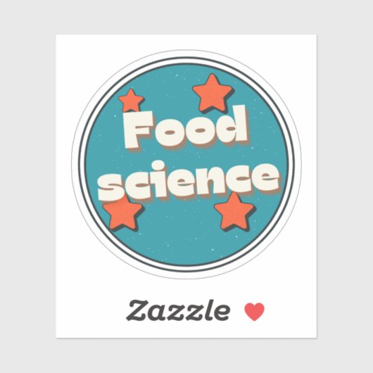 Voedingswetenschap Sticker (Vel)
