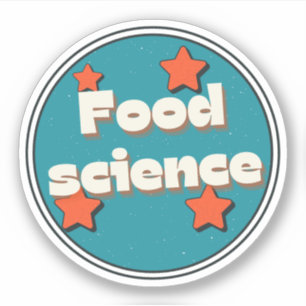 Voedingswetenschap Sticker