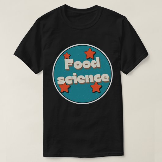 Voedingswetenschap T-shirt (Design voorkant)