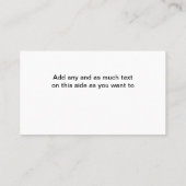 Voedsel Aardbeien Visitekaartjes (Achterkant)