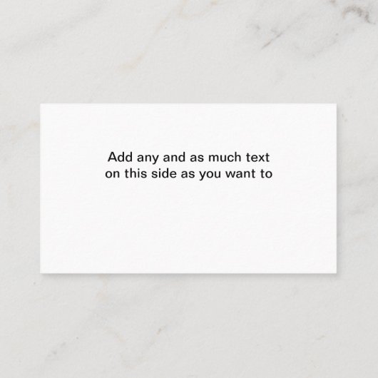 Voedsel Aardbeien Visitekaartjes (Achterkant)