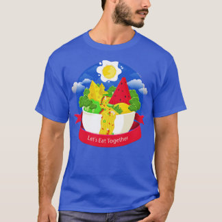 Voedsel Aarde Ramen Waterval  T-shirt