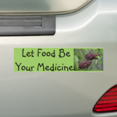 Voedsel als Bumpersticker (Op auto)