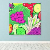 Voedsel als Medicijn Canvas Afdruk (Insitu (Houten vloer))