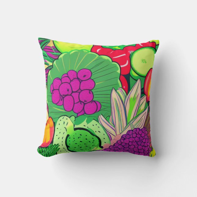 Voedsel als medicijn Collectie Kussen (Voorkant)
