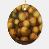 Voedsel - Appels - Gouden appels Keramisch Ornament (Links)