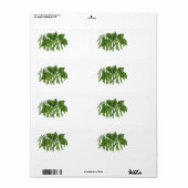  voedsel, biologisch geteelde groenten etiket (Full Sheet)