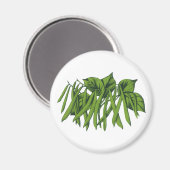  voedsel, biologisch geteelde groenten magneet (Voorkant / Achterkant)