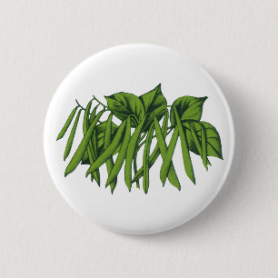  voedsel, biologisch geteelde groenten ronde button 5,7 cm