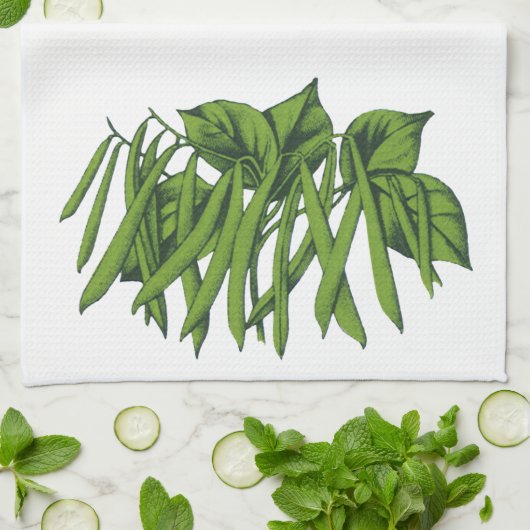 voedsel, biologisch geteelde groenten theedoek (Gevouwen)