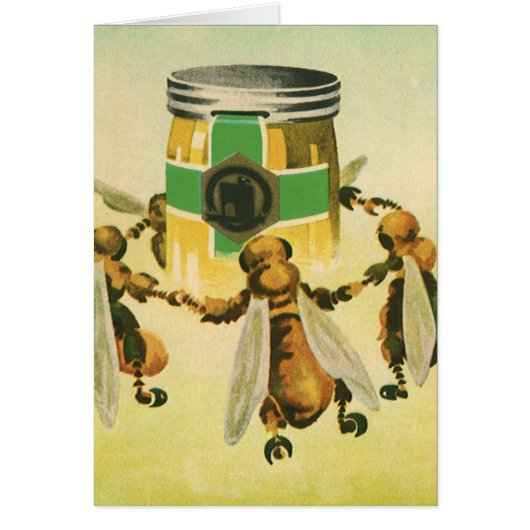  voedsel, biologische honingbijen dansende jar (Voorkant)