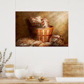Voedsel - Brood - Uw dagelijkse brood Poster (Keuken)