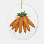  voedsel, bundel organische wortelgroenten keramisch ornament (Links)