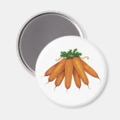  voedsel, bundel organische wortelgroenten magneet (Voorkant / Achterkant)