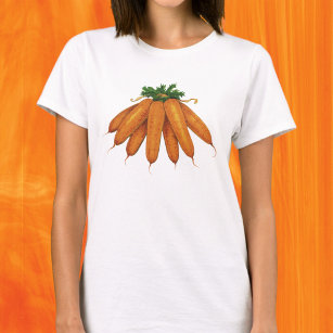  voedsel, bundel organische wortelgroenten t-shirt