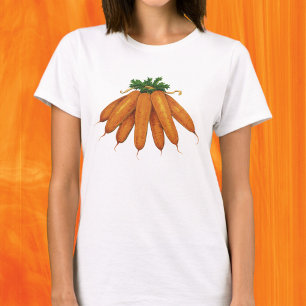 voedsel, bundel organische wortelgroenten t-shirt