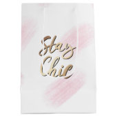 Voedsel Catering Whimsical Eenhoorn Dame Medium Cadeauzakje (Achterkant)