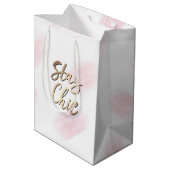 Voedsel Catering Whimsical Eenhoorn Dame Medium Cadeauzakje (Achterkant Gekanteld)