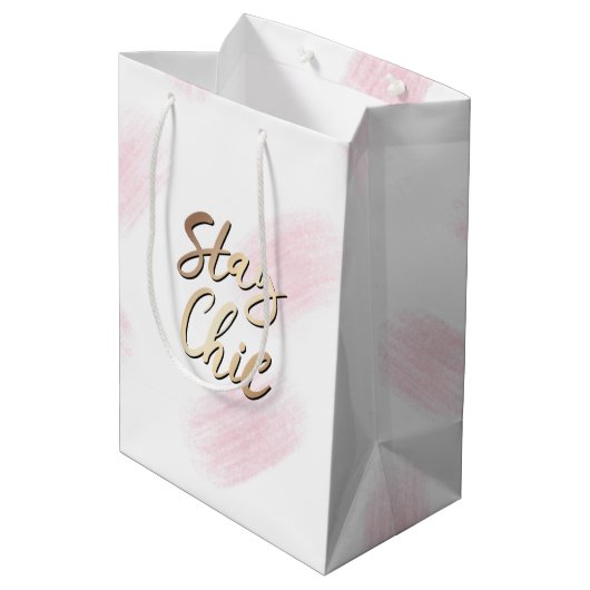 Voedsel Catering Whimsical Eenhoorn Dame Medium Cadeauzakje (Achterkant Gekanteld)