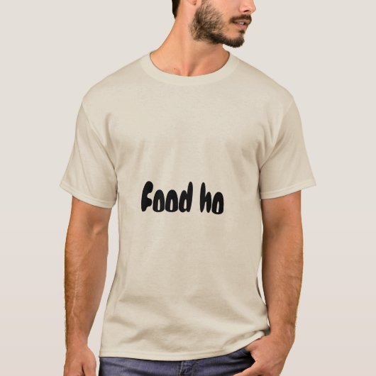 Voedsel dat Mannen T-shirt citeert (Voorkant)