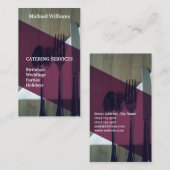 Voedsel- en drankenindustrie visitekaartje (Voorkant / Achterkant)