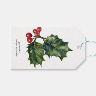 Voedsel- en dranklabelset cadeaulabel