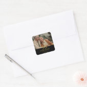Voedsel- en dranklabelset vierkante sticker (Envelop)