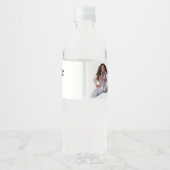 Voedsel- en dranklabelset waterfles etiket (Achterkant)