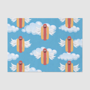 Voedsel Feestje Cartoon Hotdog Tissuepapier