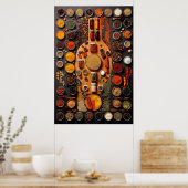 Voedsel Fotografie Print, Spice Keuken Wall Art Poster (Keuken)