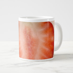 Voedsel - Fruit - Plakje Aardbei Grote Koffiekop