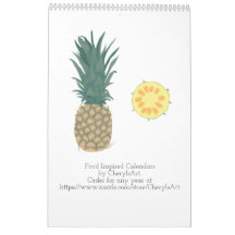 Voedsel geïnspireerde kalenders, kies Jaar