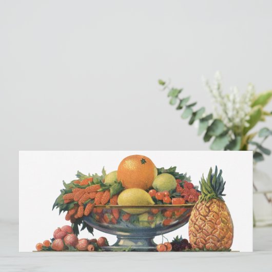  voedsel, gesorteerd fruit in een Bowl (Staand voorkant)