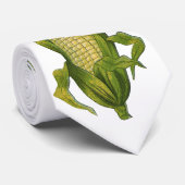 voedsel, gezonde groenten, maïs op de krab stropdas (Opgerold)