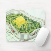  voedsel, groene Bean Casserole met boter Muismat (Met muis)