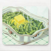  voedsel, groene Bean Casserole met boter Muismat (Voorkant)