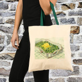  voedsel, groene Bean Casserole met boter Tote Bag