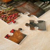 Voedsel - Groenten - Indianapolis Markt 1908 Legpuzzel (Zijkant)