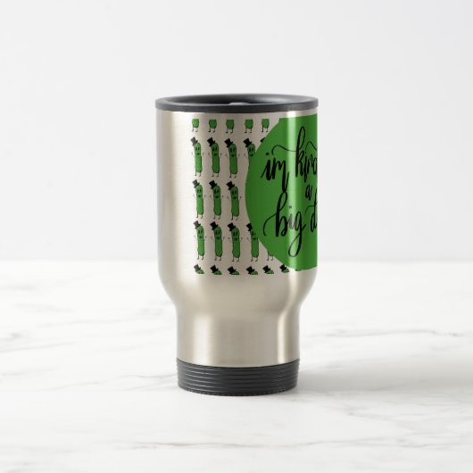 Voedsel "IM SOORT EEN GROTE DILL" Reisbeker (Center)