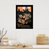 Voedsel is munitie! poster (Keuken)