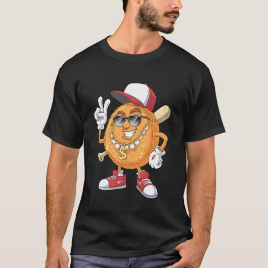 Voedsel Kipnugget T-shirt (Voorkant)