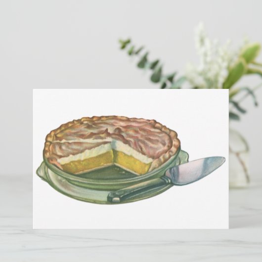 voedsel, Lemon Meringue Pie Dessert (Staand voorkant)