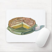  voedsel, Lemon Meringue Pie Dessert Muismat (Met muis)