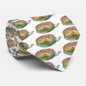 voedsel, Lemon Meringue Pie Dessert Stropdas (Opgerold)