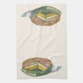  voedsel, Lemon Meringue Pie Dessert Theedoek (Verticaal)