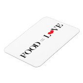 Voedsel = Liefde Magneet (Linkerzijde)