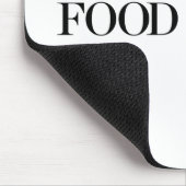 Voedsel = Liefde Muismat (Hoek)